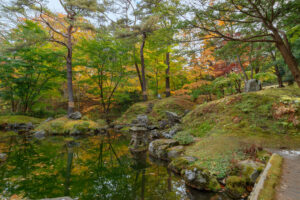 旧岩船氏庭園(函館香雪園)の紅葉