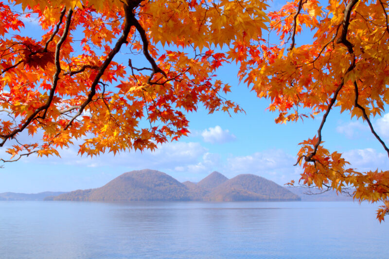 北海道洞爺湖町の紅葉名所一覧