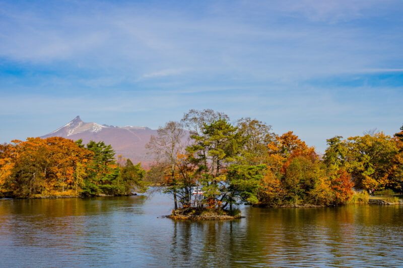 錦大沼公園の紅葉