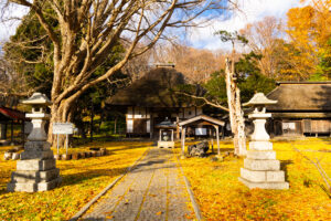 有珠善光寺の紅葉