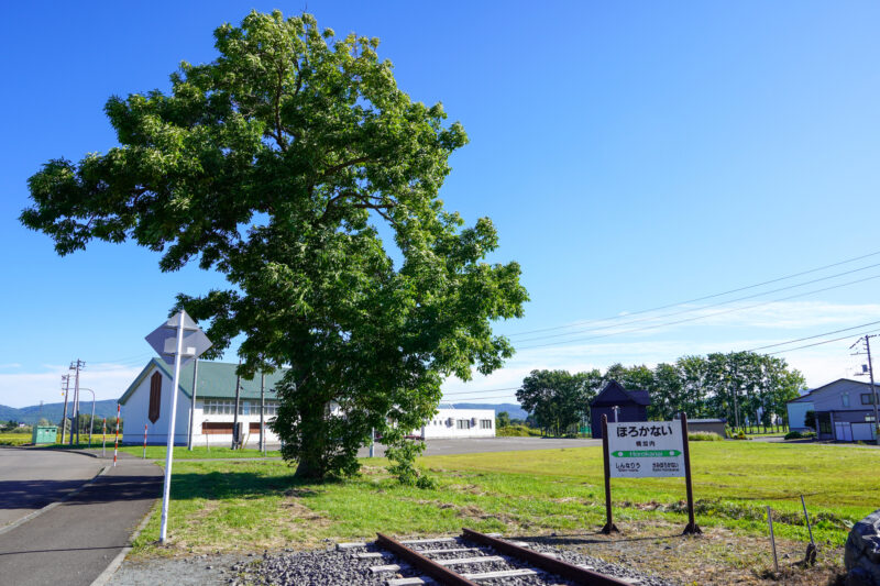 JR深名線幌加内駅跡