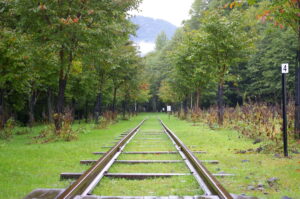 上士幌町鉄道資料館線路