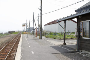 北浜駅ホーム