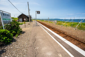 北浜駅ホーム