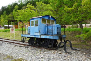 北見滝ノ上駅舎記念館 貨車移動機