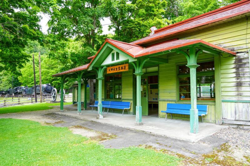 旧神居古潭駅舎