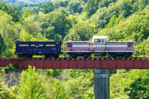 旧三井芦別鉄道炭山川橋梁