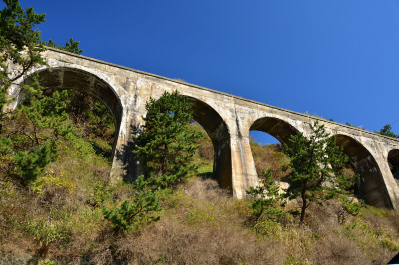 旧戸井線汐首橋梁跡