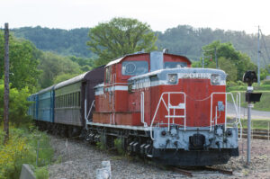 三笠鉄道記念館(三笠鉄道村幌内ゾーン)DE10