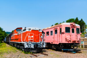 三笠鉄道記念館(三笠鉄道村幌内ゾーン)キハ22形気動車(キハ22 52)