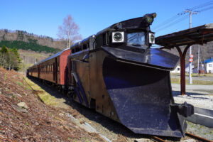 三菱大夕張鉄道保存車両ラッセル車