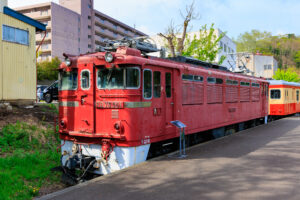 小樽市総合博物館本館ED75電気機関車