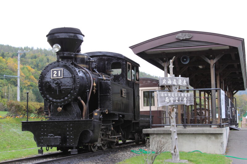 森林鉄道蒸気機関車雨宮21号