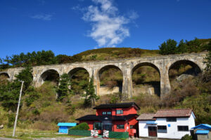 旧戸井線汐首橋梁跡